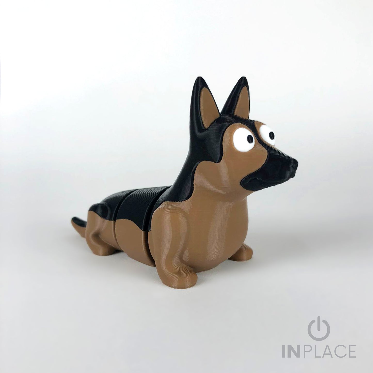 German Shepard Keychain