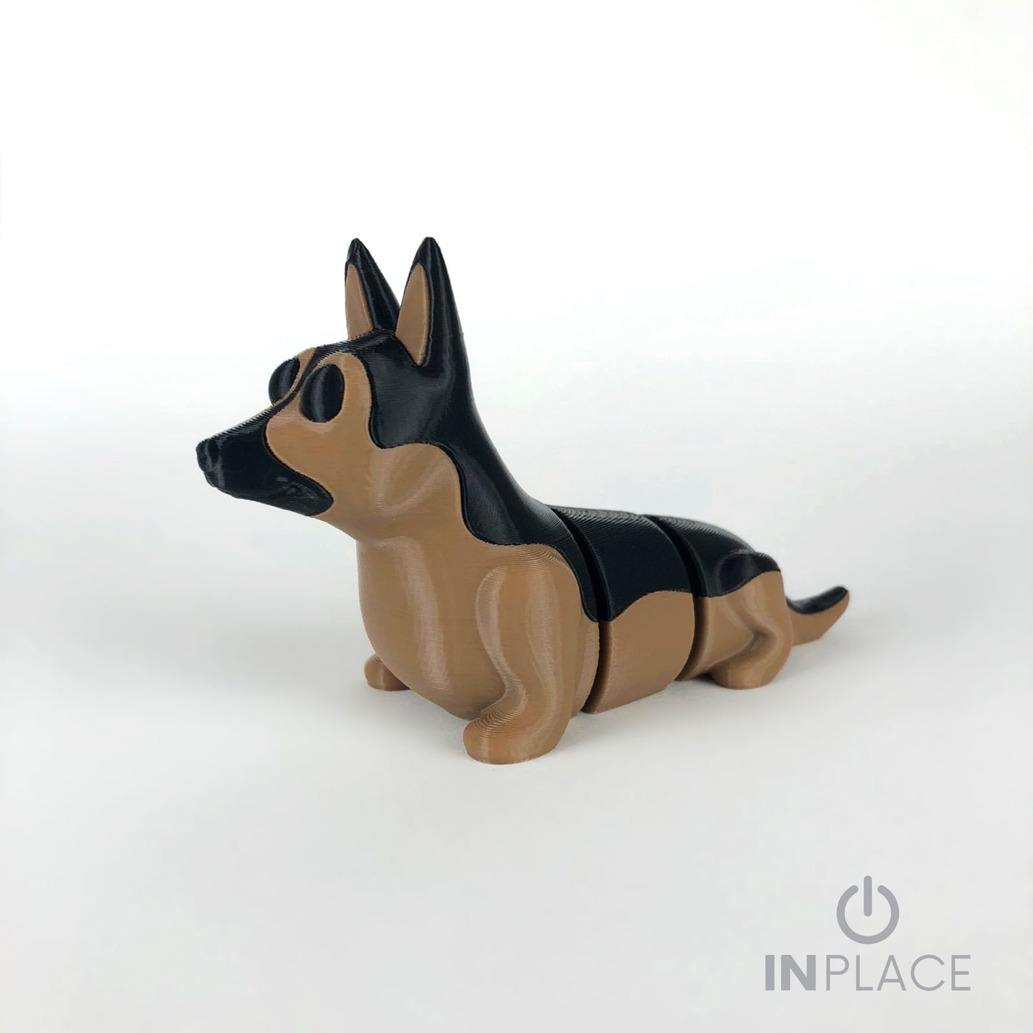 German Shepard Keychain