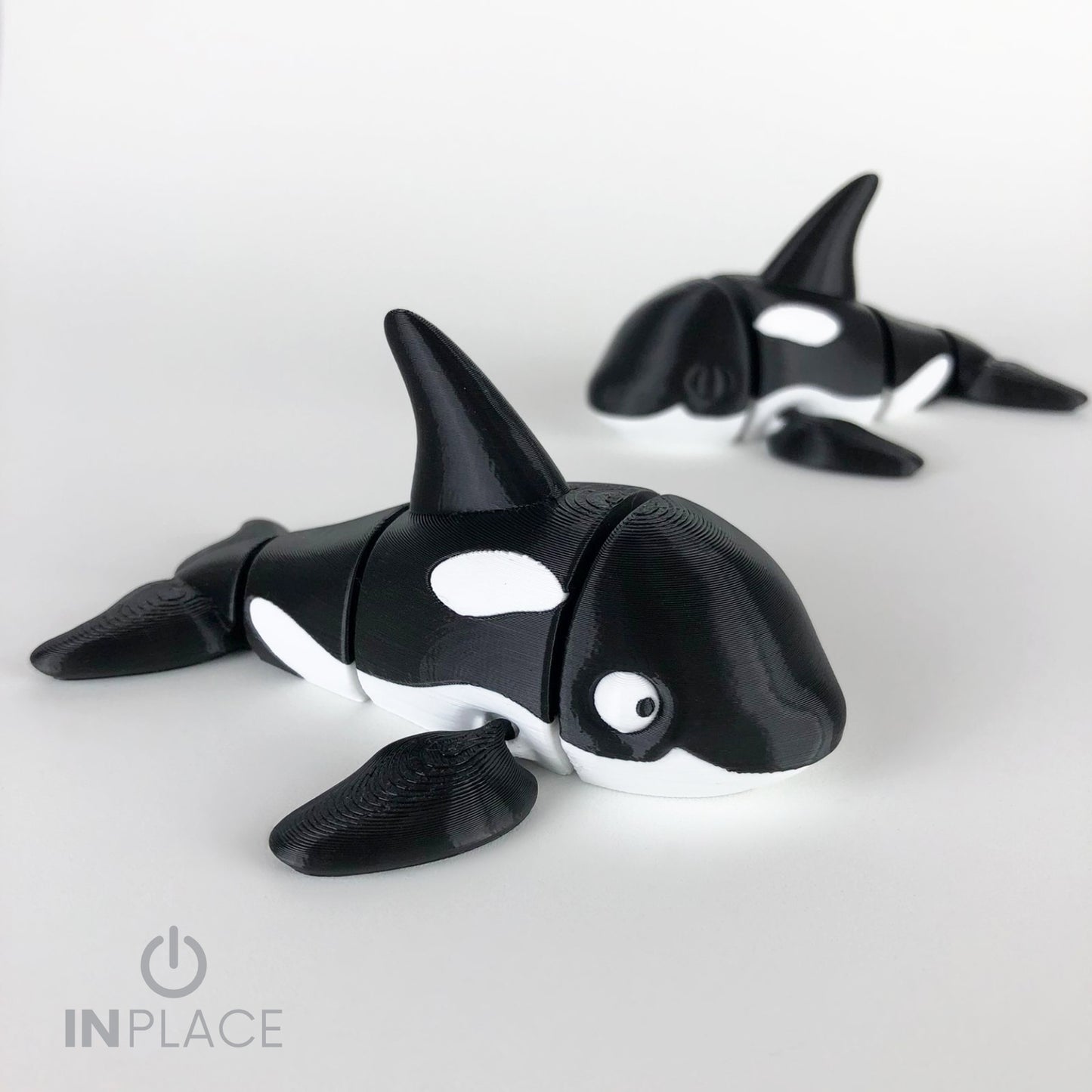 Orca Keychain