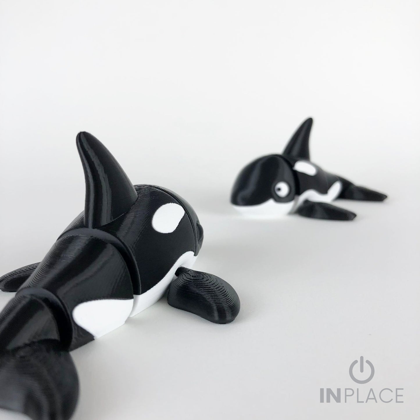 Orca Keychain